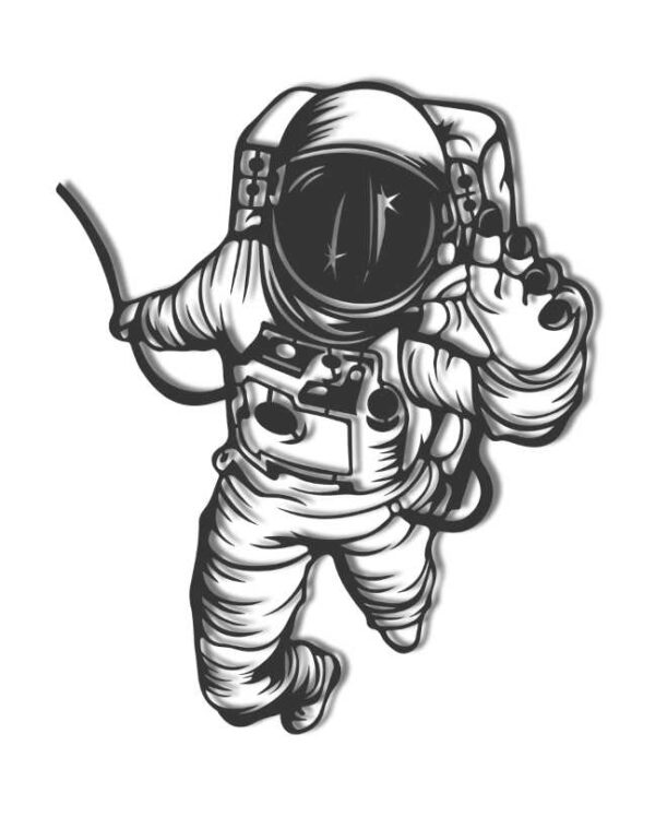 Astronauta figura decorativa