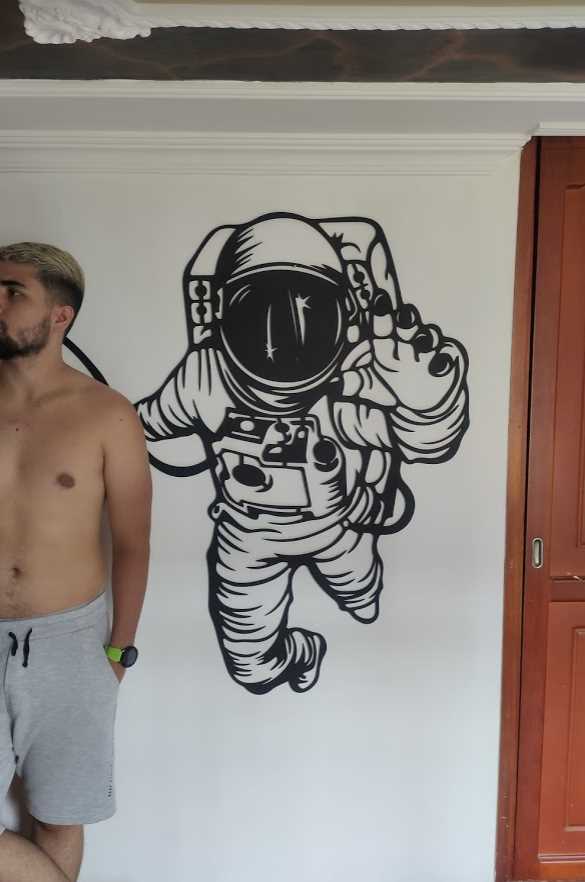 astronauta decorativo