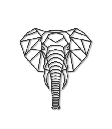 elefante geométrico